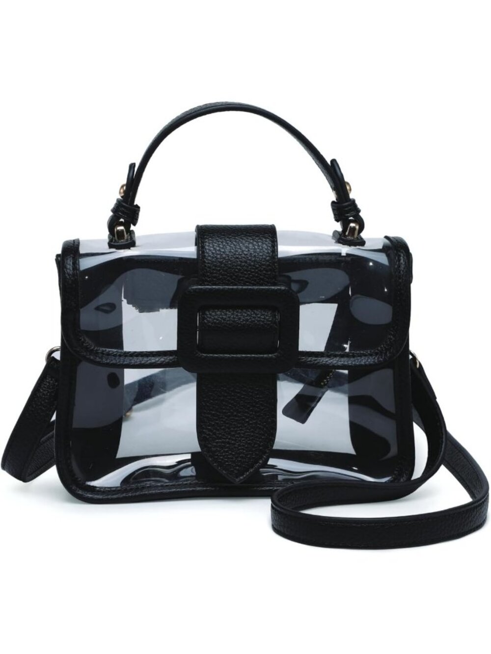 Clear Stadium Satchel Bag, Stylish Crossbody Purse for Women, Perfect for Events